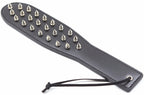 Leather Paddle Slapper with Spikes - image 5