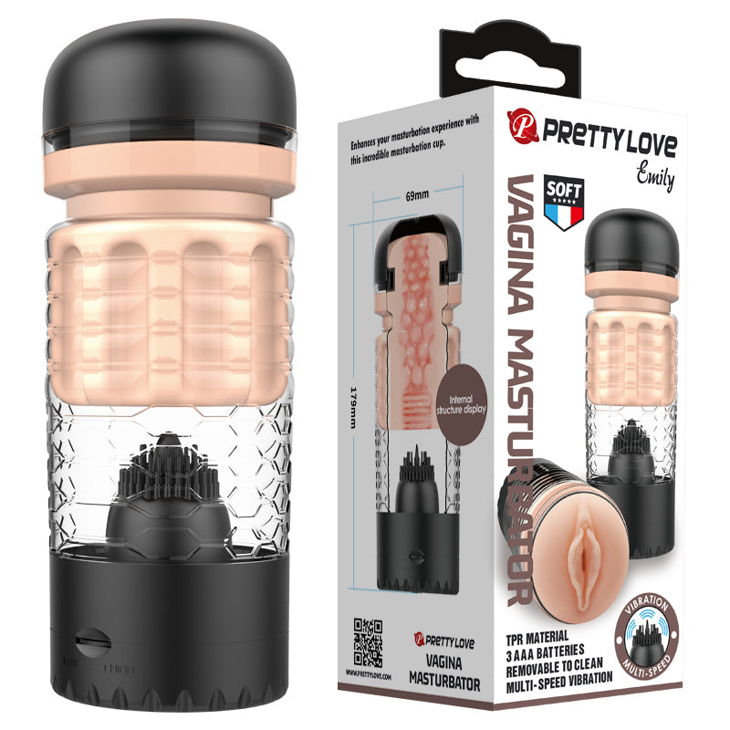 Pretty Love Emily Vibrating Vagina male sex toy Masturbator Main image