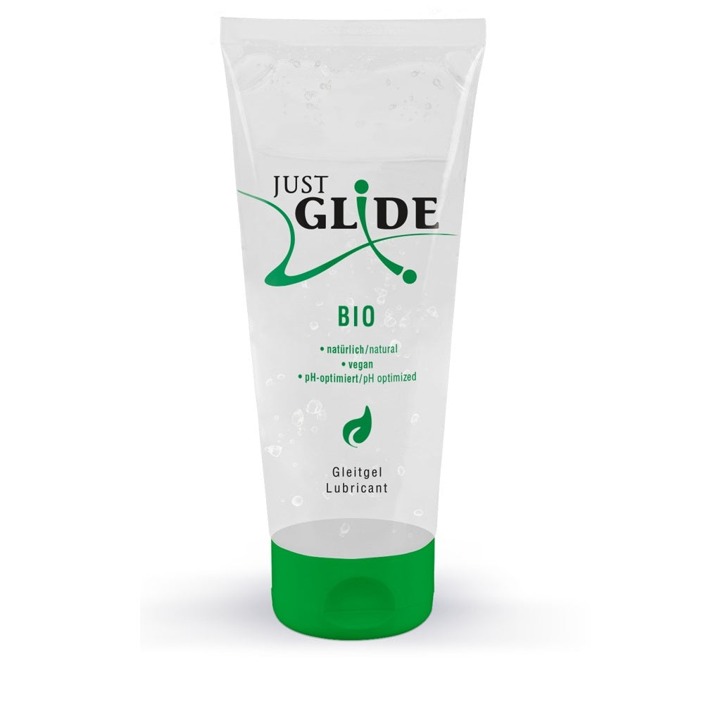 Just Glide Bio natural organic Vegan water-based lubricant 200 ml