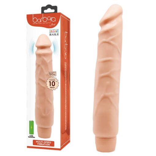 Soft skin vibrating penis dildo Barbara 25 cm Κύρια εικόνα προϊόντος