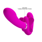 Pretty Love Vibrating Strapless Strap-On VALERIE - image 8