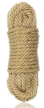 Naughty Toys soft nylon BDSM rope Beige 10 Meters - image 4