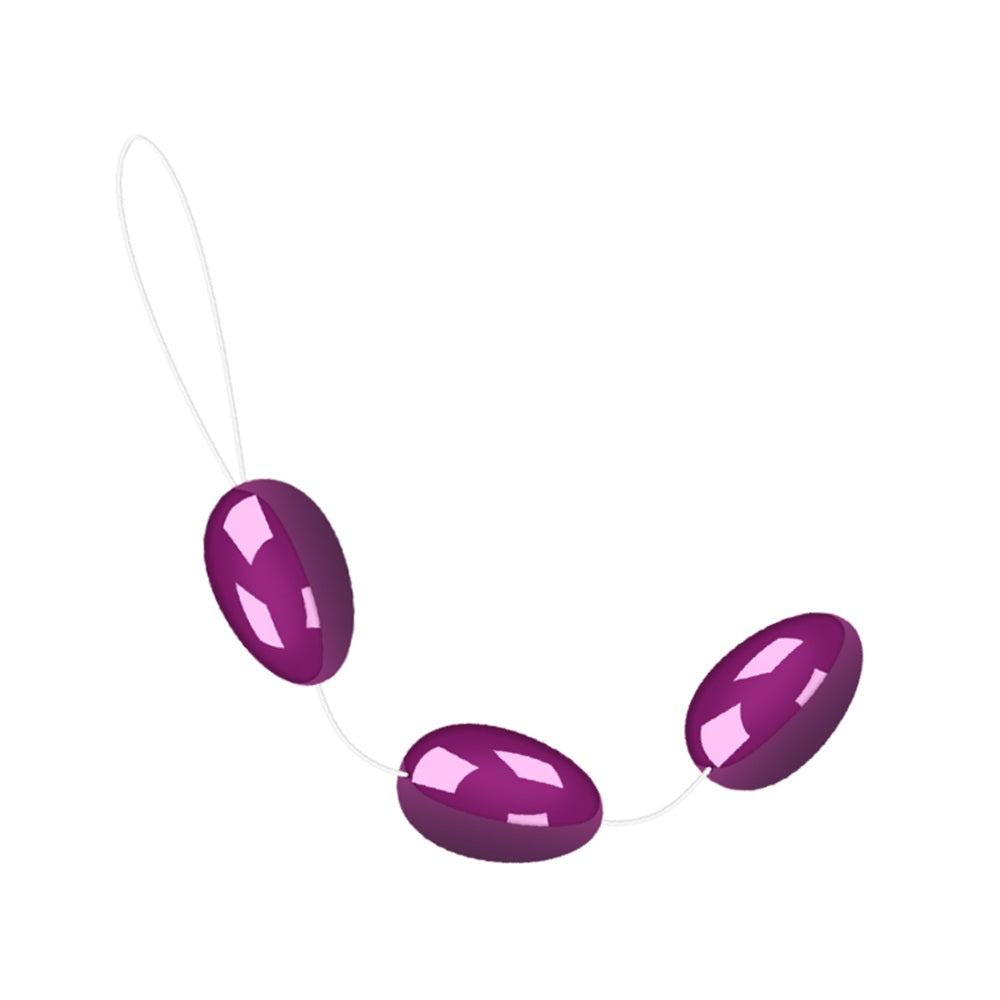 BAILE Triple Anal weighted Eggs with pull out cord - image 3