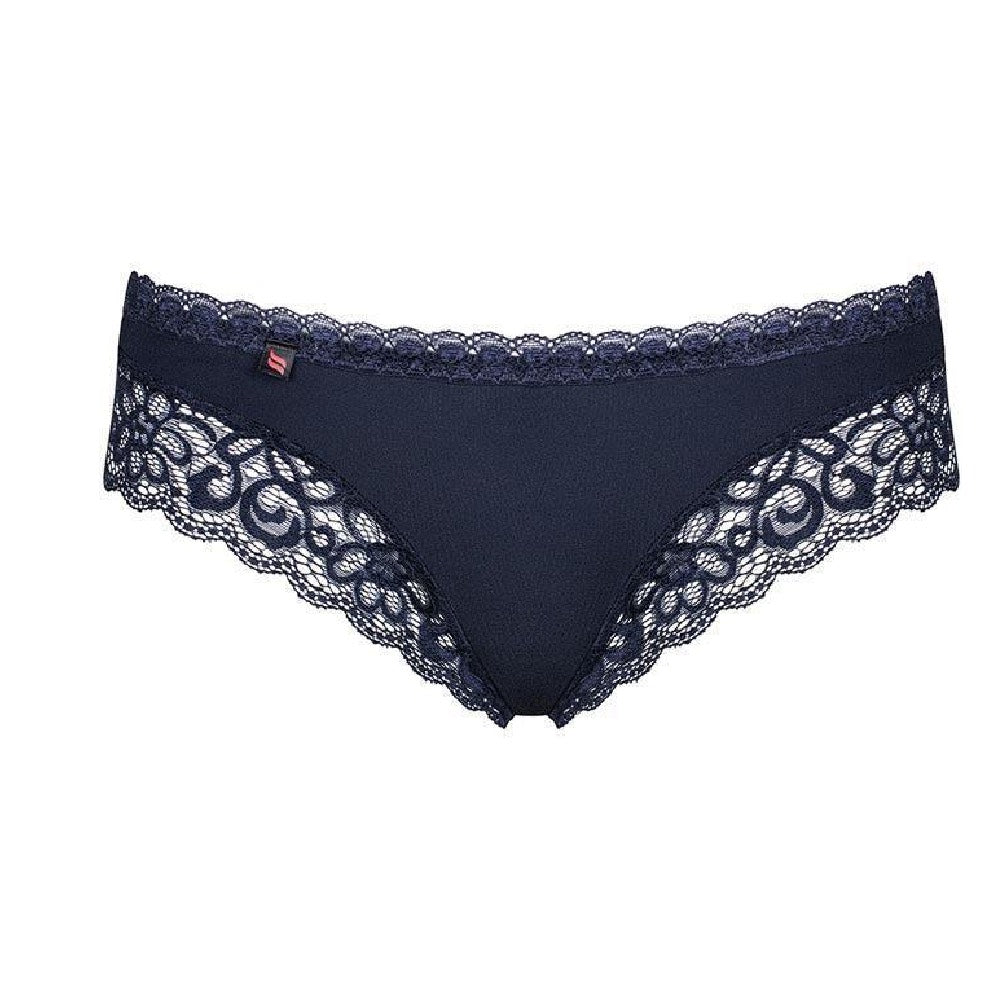 Obsessive Plus Size Drimera Panties With Sexy Cut Blue Κύρια εικόνα προϊόντος
