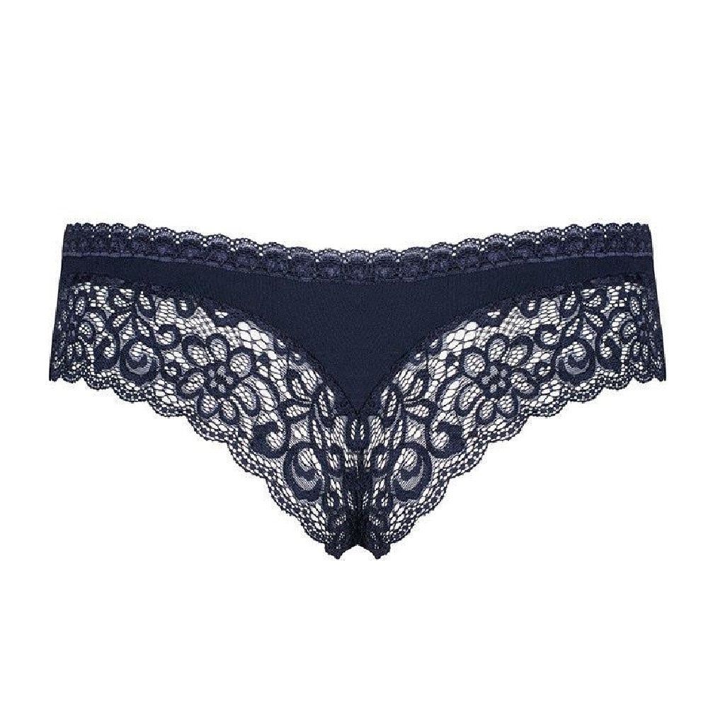 Obsessive Plus Size Drimera Panties With Sexy Cut Blue - image 3