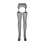 Obsessive Plus Size Spicy Net Garter Stockings