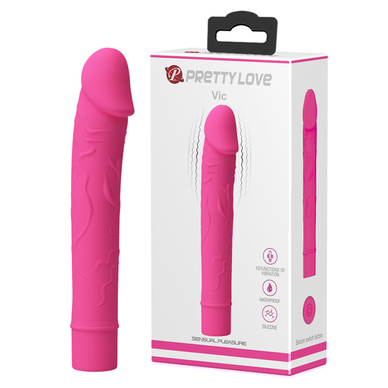 Pretty Love Vic silicone Mini vibrator 15 cm Κύρια εικόνα προϊόντος