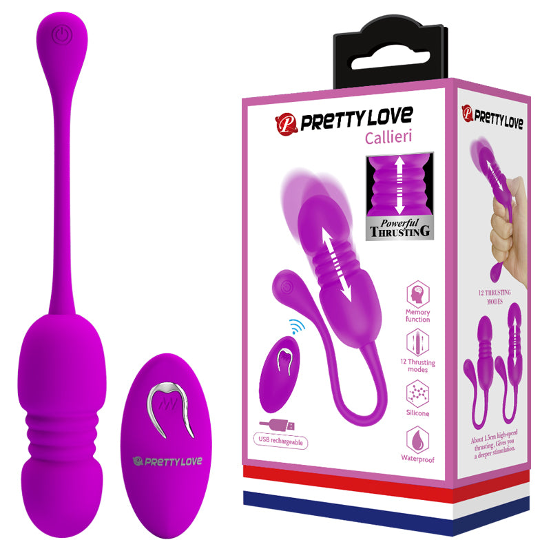 Pretty Love Callieri thrusting vibe Egg remote control Κύρια εικόνα προϊόντος