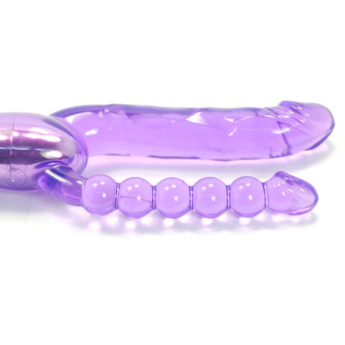 Double Pleasure Dual Penetration Vibrator 27x2.5 cm - image 5