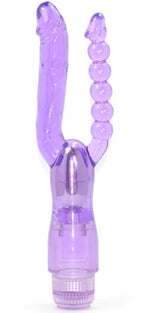 Double Pleasure Dual Penetration Vibrator 27x2.5 cm