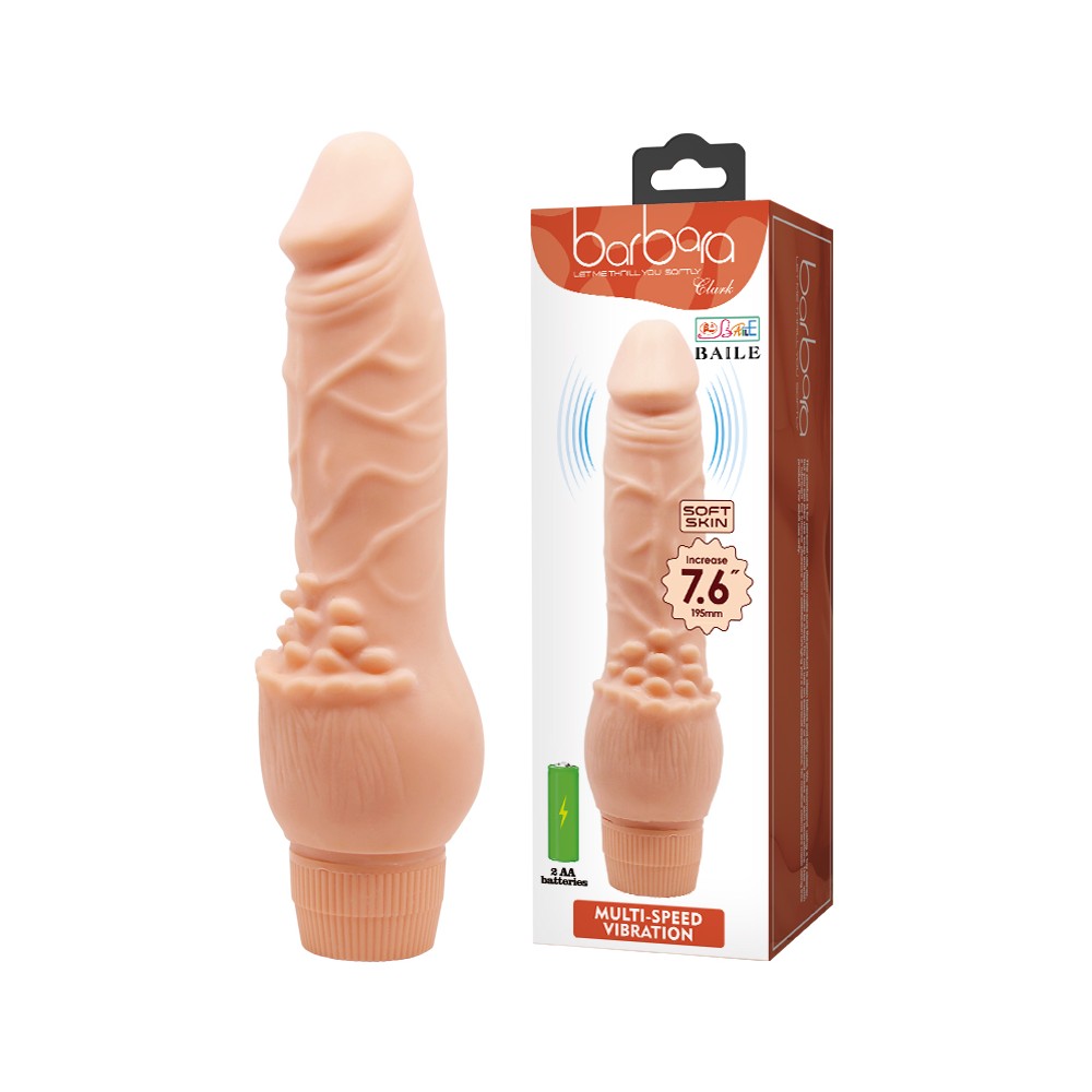 Waves of Pleasure dildo vibrator 19 cm