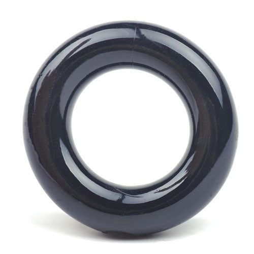 Thick &amp; Stretchy jelly soft Cock Ring BLACK