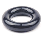 Thick &amp; Stretchy jelly soft Cock Ring BLACK - image 3