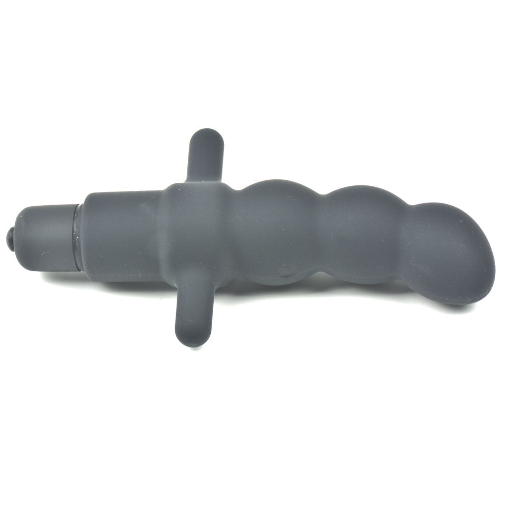 Silicone Anal Beads vibrator with T-Stopper 12 x 2.5 cm Δευτερεύουσα εικόνα προϊόντος