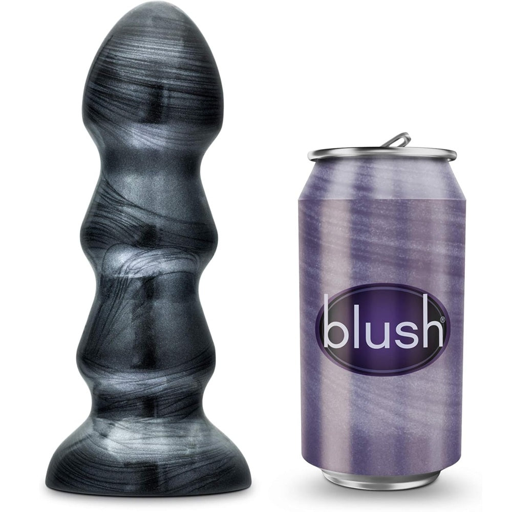 Jet Black Jack Carbon metallic Butt Plug 18 cm Δευτερεύουσα εικόνα προϊόντος