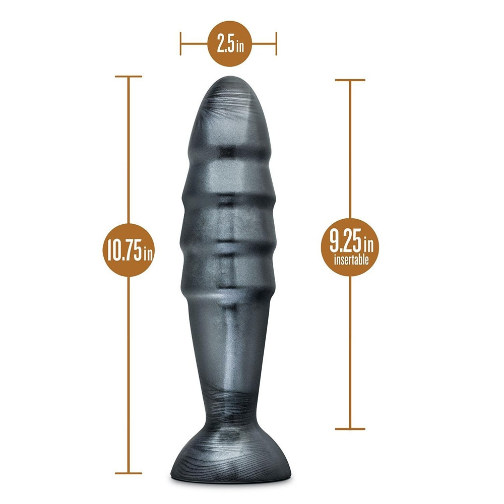 Jet Destructor Butt Plug with suction Black 27 cm Secondary image