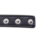 Naughty Toys Black Faux Leather Heart Ring Collar - image 6