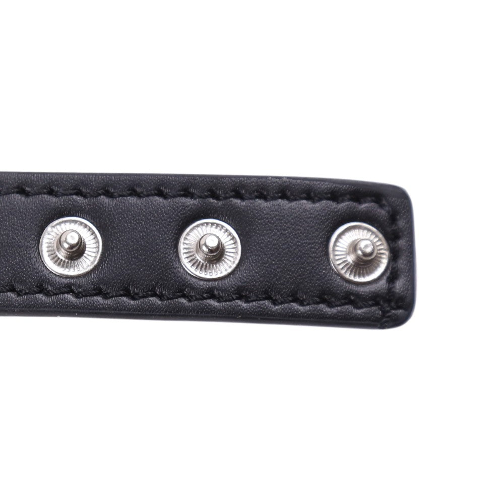 Naughty Toys Black Faux Leather Heart Ring Collar - image 6