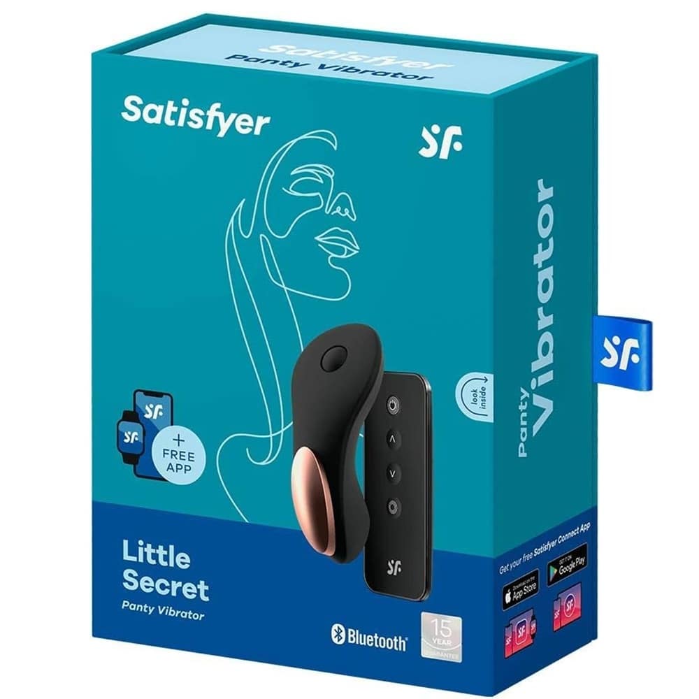Satisfyer Little Secret Panty Vibrator with Remote Control and App