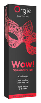 Orgie Wow Strawberry Ice Bucal Spray 10ml - image 3