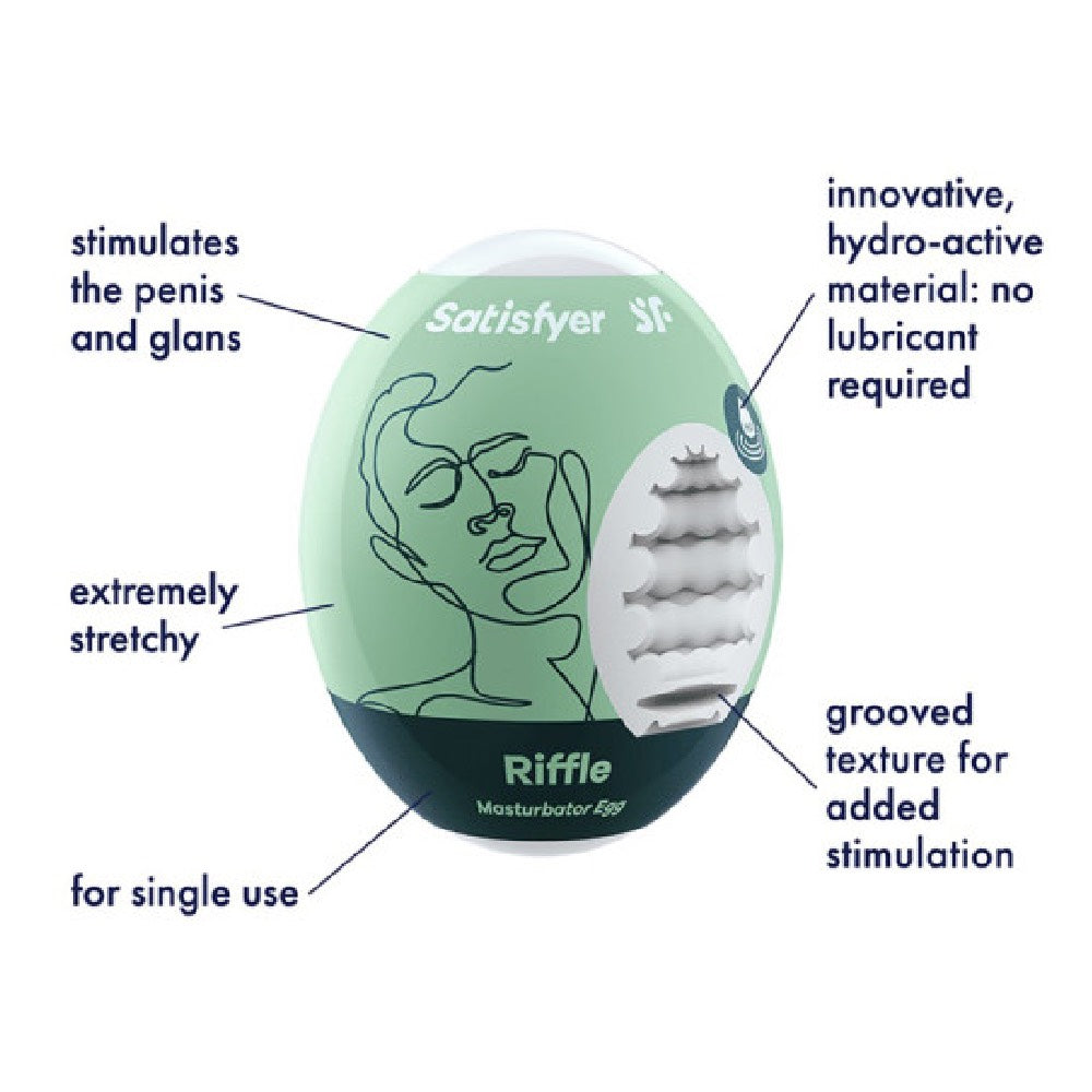 Satisfyer Masturbation Egg Riffle - image 5