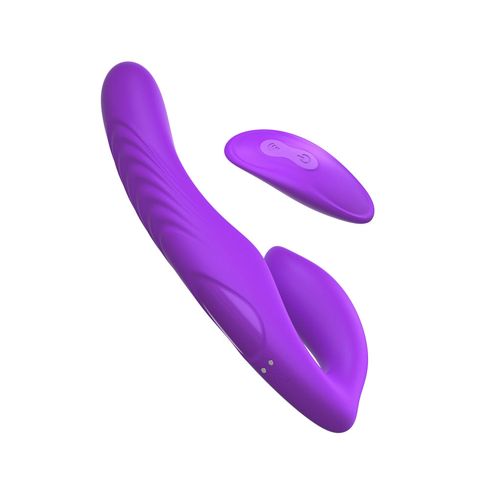 Fantasy for Her Strapless Strap-On Purple Δευτερεύουσα εικόνα προϊόντος