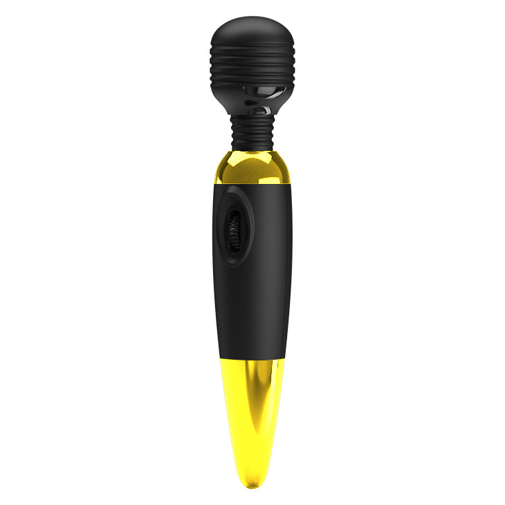 Pretty Love Power Wand black and gold vibrator