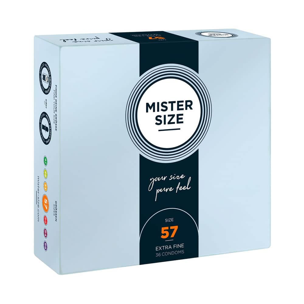 Mister Size 57 mm Condoms 36 Pieces
