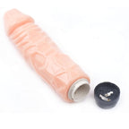 Fat realistic flesh penis dildo vibrator 20 x Ø 5 cm - image 2