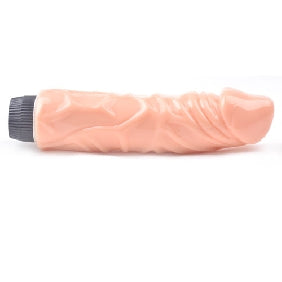 Fat realistic flesh penis dildo vibrator 20 x Ø 5 cm - image 3