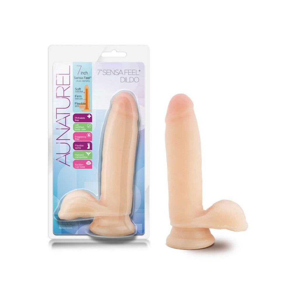 Blush Au Naturel 7 Inch Dildo Beige