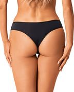 Obsessive Bella Rou Plus size floral patterned panties Black - image 2
