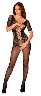 Obsessive F238 Sensual Bodystocking Black O/S - image 5
