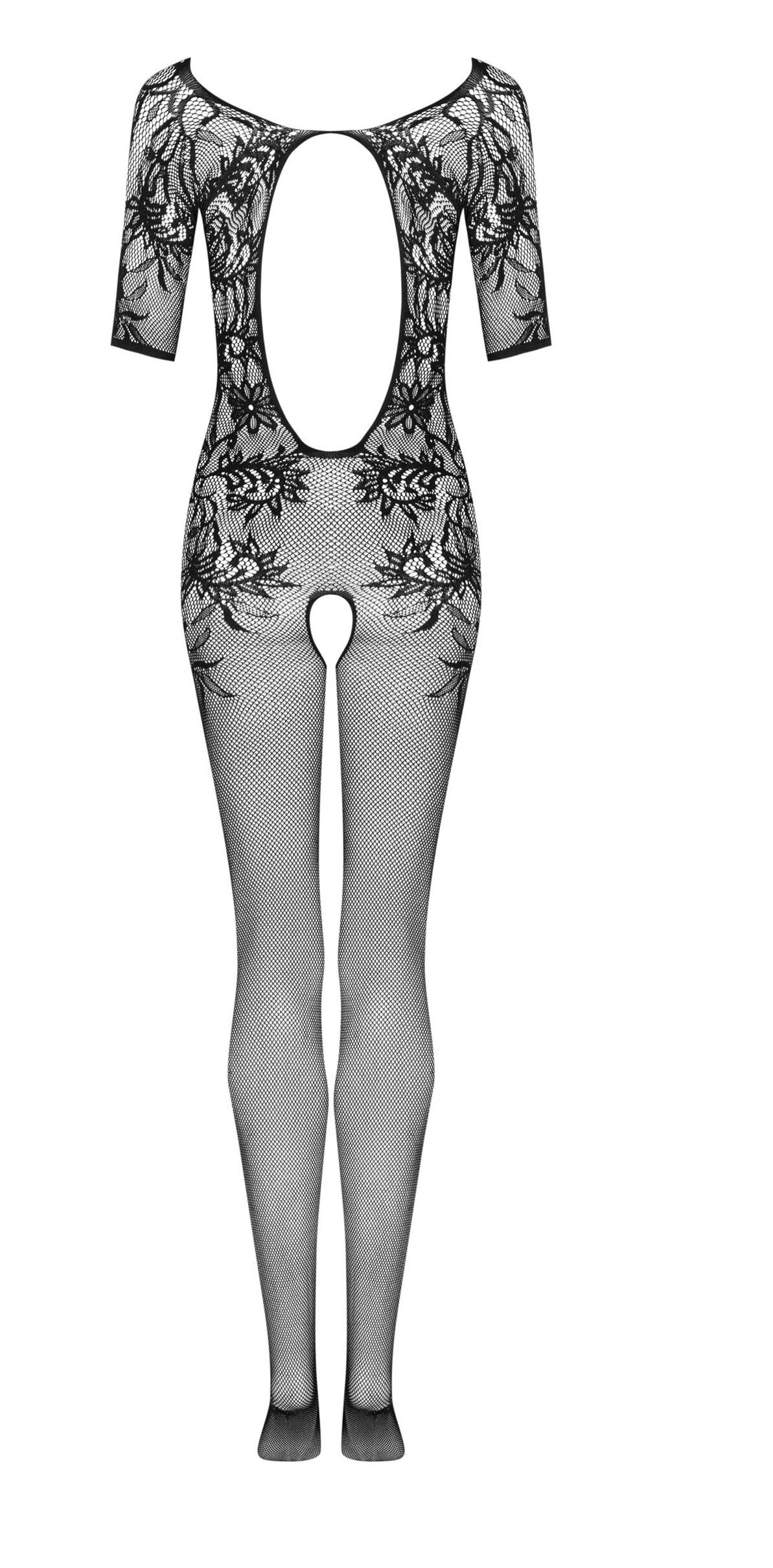 Obsessive F238 Sensual Bodystocking Black O/S - image 3