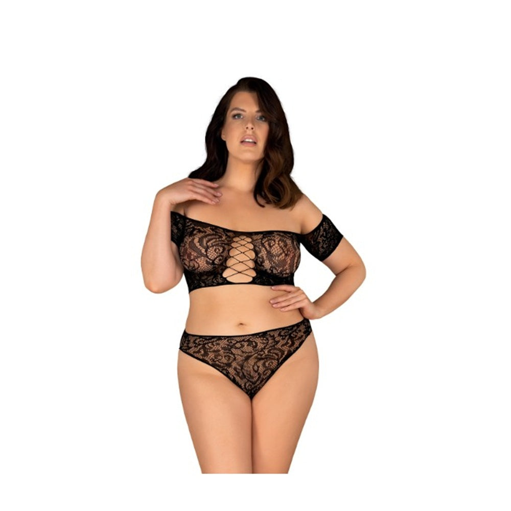 Plus Size Obsessive Sexy Inessita Set
