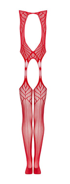 Obsessive N122 Plus size Red Bodystocking
