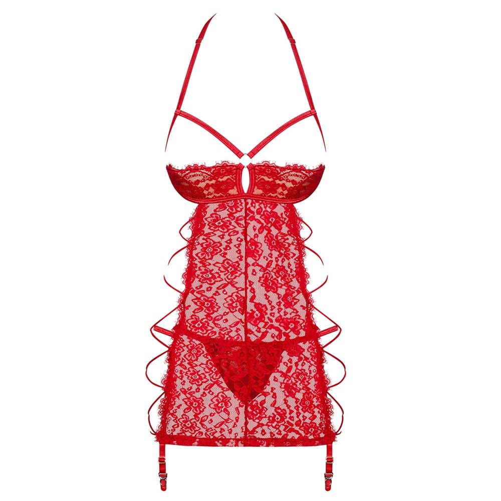 Obsessive Rediosa Spicy Babydoll with Thong
