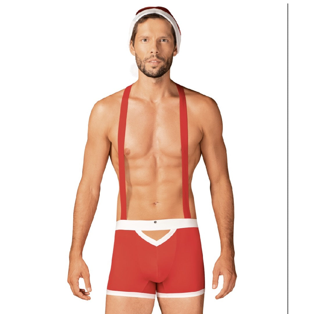 Obsessive Mr Klaus Boxer with Cap Secondary image