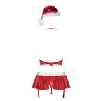 Plus Size Obsessive Ms Klaus Skirt and Top with Cap
