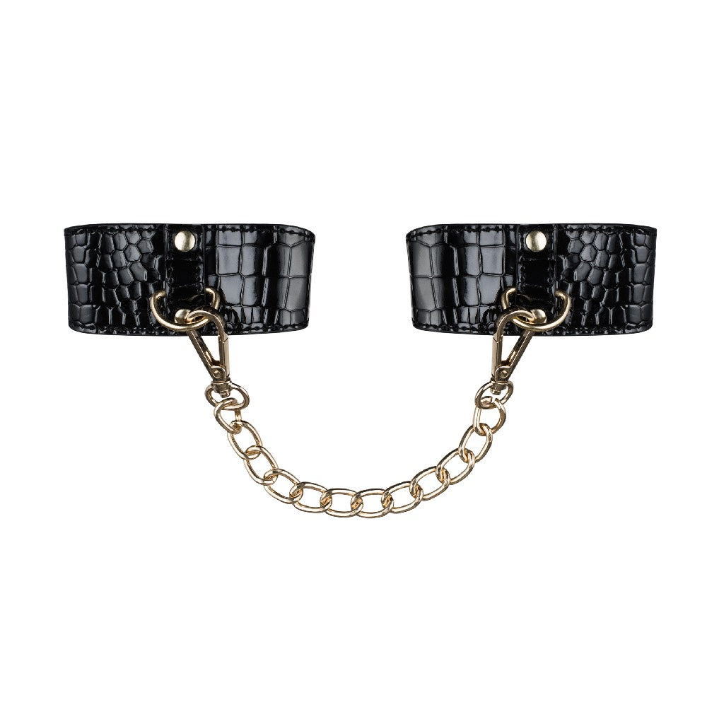 Obsessive Sensual Leather Handcuffs Main image