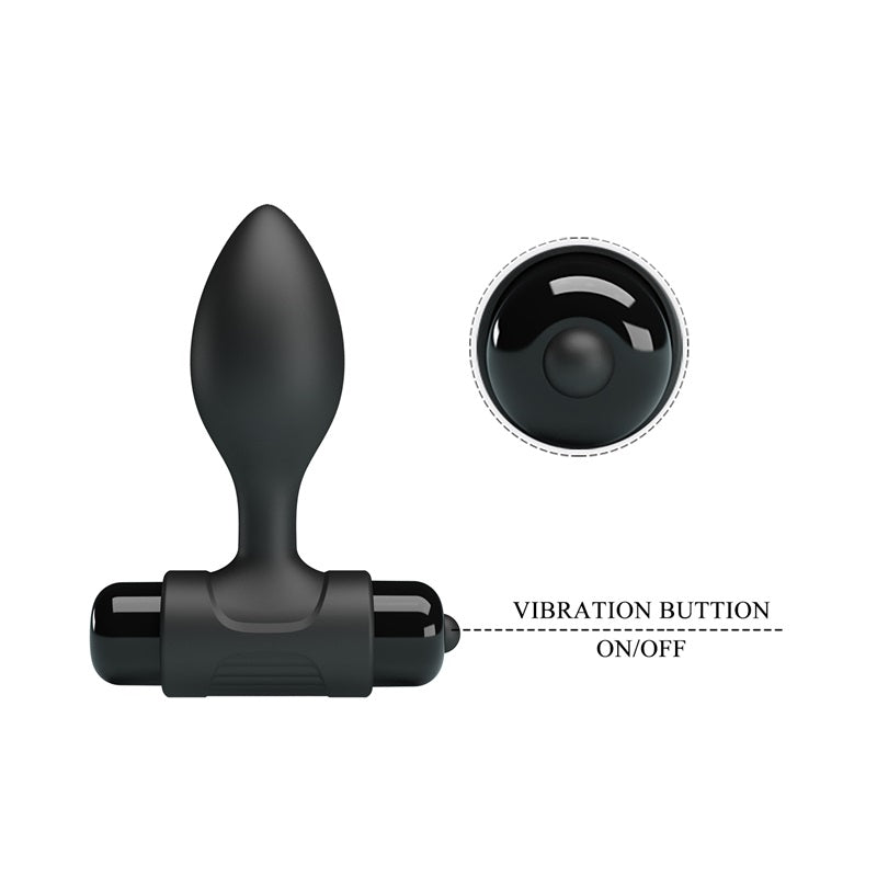 Pretty Love Small Vibra Butt plug 9 cm - image 3