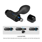 Pretty Love Small Vibra Butt plug 9 cm - image 4