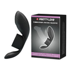 Pretty Love rechargeable silicone vibrating penis ring and sleeve