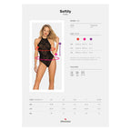 Obsessive Softily Teddy with Open Back