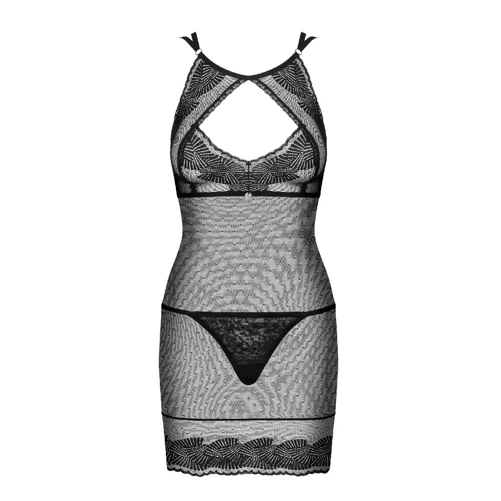 Obsessive Allastia See-through Chemise with Thong