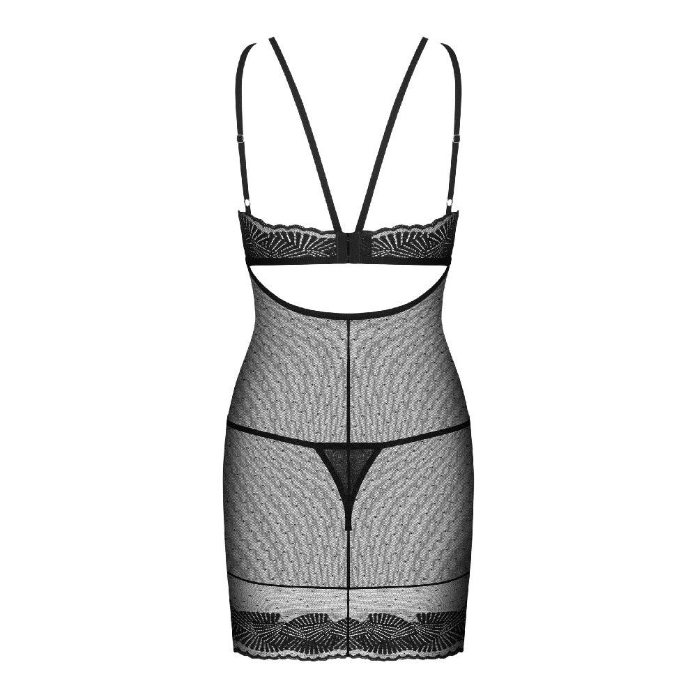 Obsessive Allastia See-through Chemise with Thong