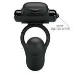 Pretty Love Hercules Double Penetration Vibrating Cock Ring