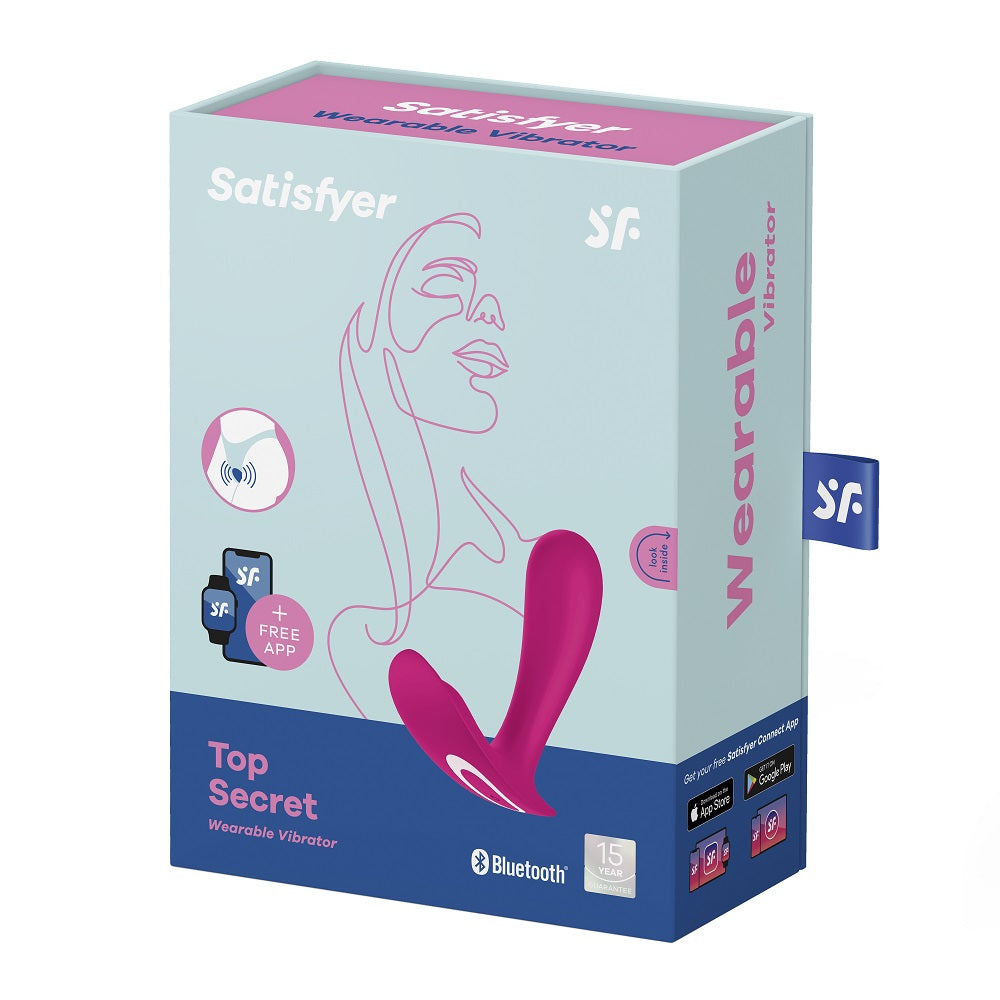 Satisfyer Top Secret Wearable Vibrator Pink