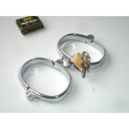 Naughty Toys Metal Handcuffs without Lock - image 2
