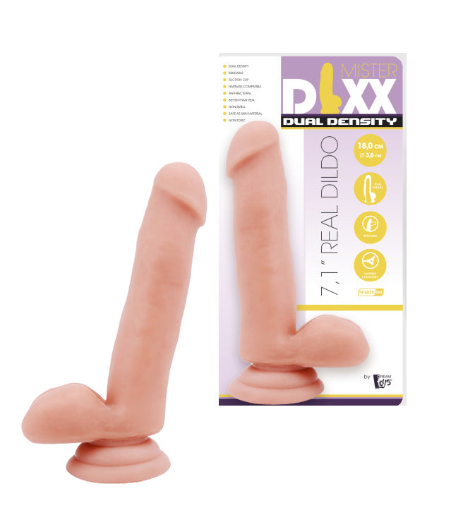 Mr. Dixx 7.1 inch Dual Density Dildo 18 cm